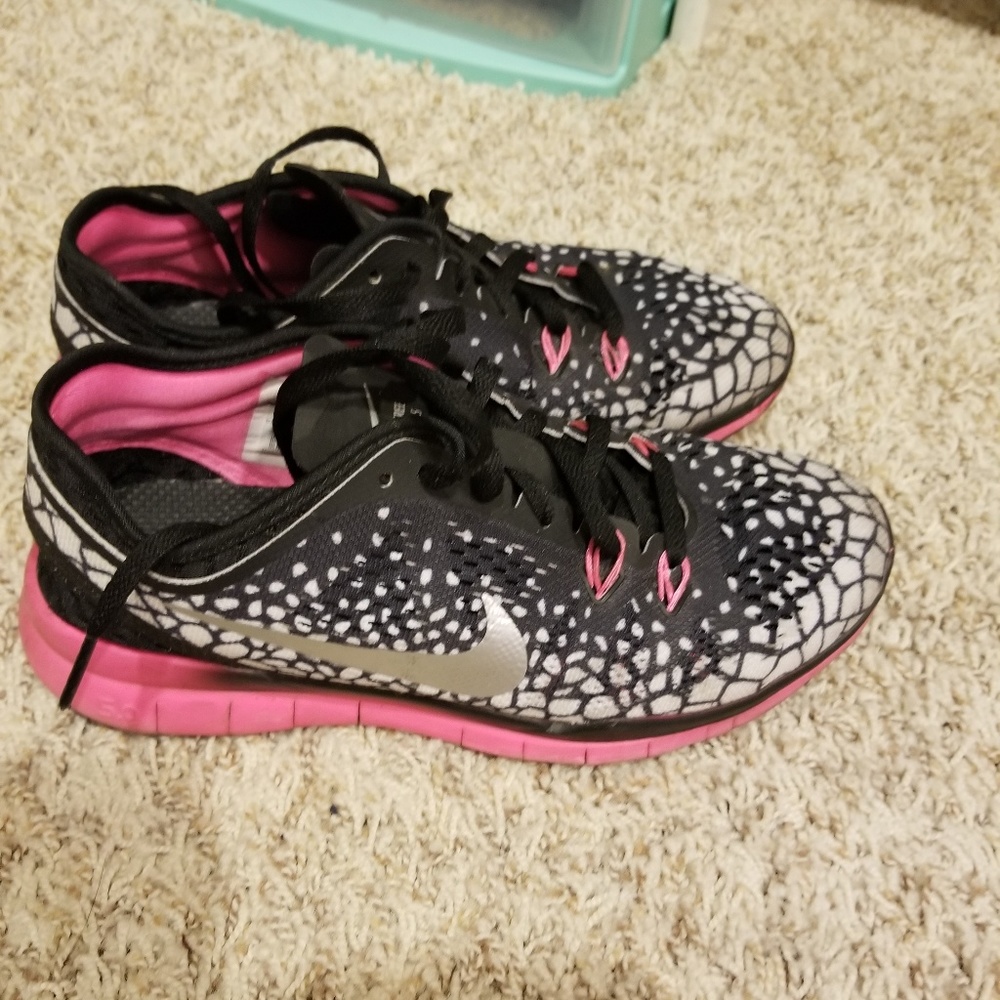 Pink 5.0 Nikes